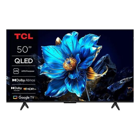 Téléviseur TCL noir QLED 4K 50 pouces
