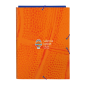 Pochette rigide 3 rabats Safta Valencia orange 260x335 mm Pochette rigide 3 rabats Safta Valencia orange 260x335 mm