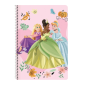Carnet à spirale Princesses Disney 80 feuilles rose Carnet à spirale Princesses Disney 80 feuilles rose