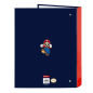 Classeur à anneaux Super Mario World bleu foncé