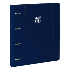 Classeur à anneaux bleu marine
