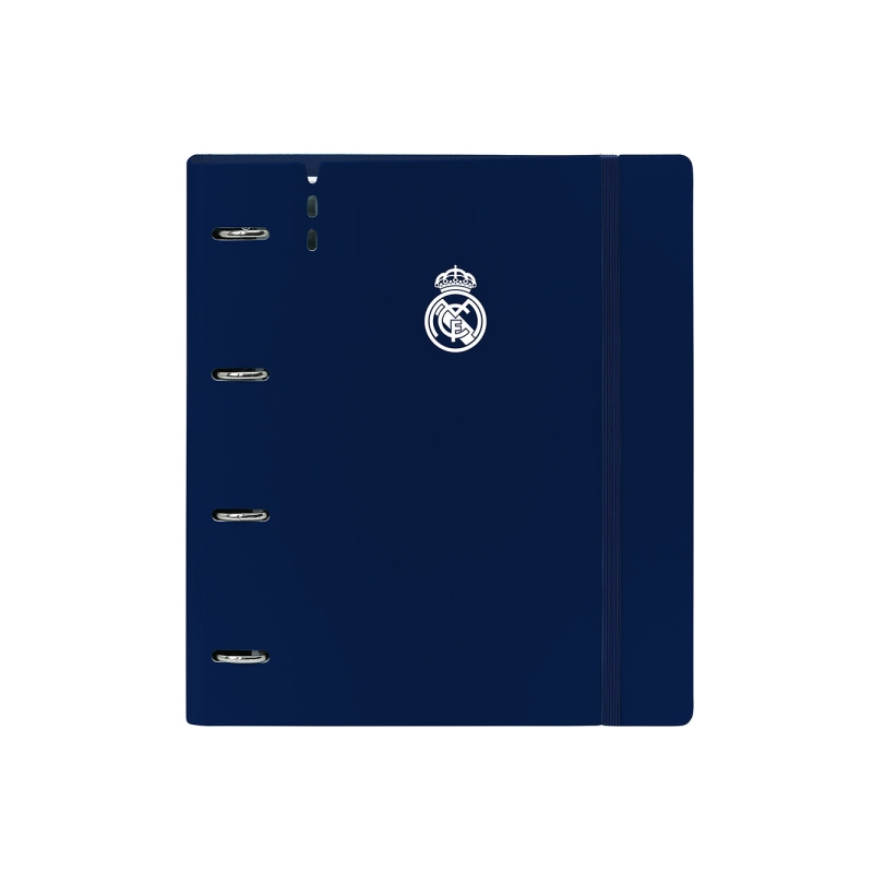 Classeur 4 anneaux Real Madrid bleu marine