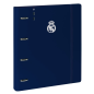 Classeur 4 anneaux Real Madrid bleu marine