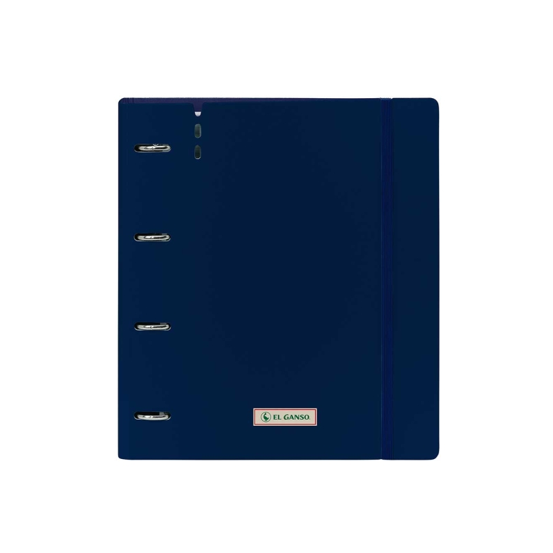 Classeur à anneaux Safta El Ganso bleu marine 35 mm Classeur à anneaux Safta El Ganso bleu marine 35 mm