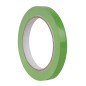 Apli Green Ruban adhésif 12 mm x 66 m - Résistant à la déchirure - Facile à couper - Adhésif vert de haute qualité
