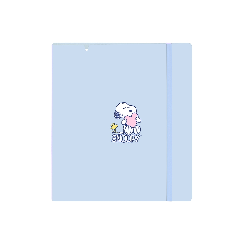 Classeur à anneaux Snoopy Love bleu clair Classeur à anneaux Snoopy Love bleu clair