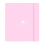 Classeur à anneaux Benetton 35 mm rose Classeur à anneaux Benetton 35 mm rose