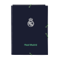 Pochette 3 rabats Real Madrid bleu marine 260x335 mm