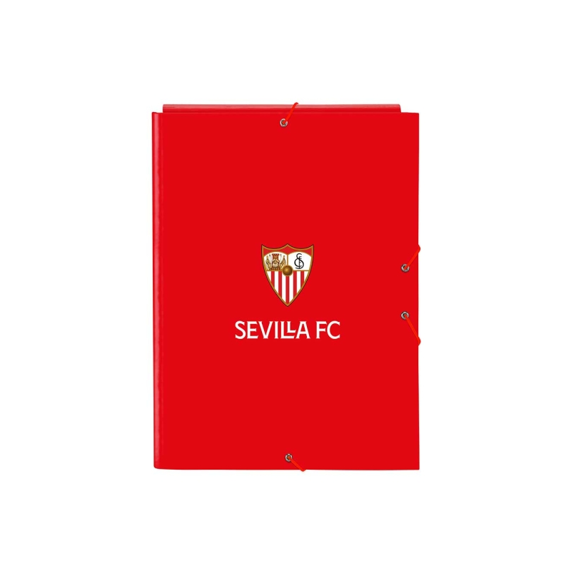 Pochette 3 rabats rigide Sevilla FC rouge format folio Pochette 3 rabats rigide Sevilla FC rouge format folio