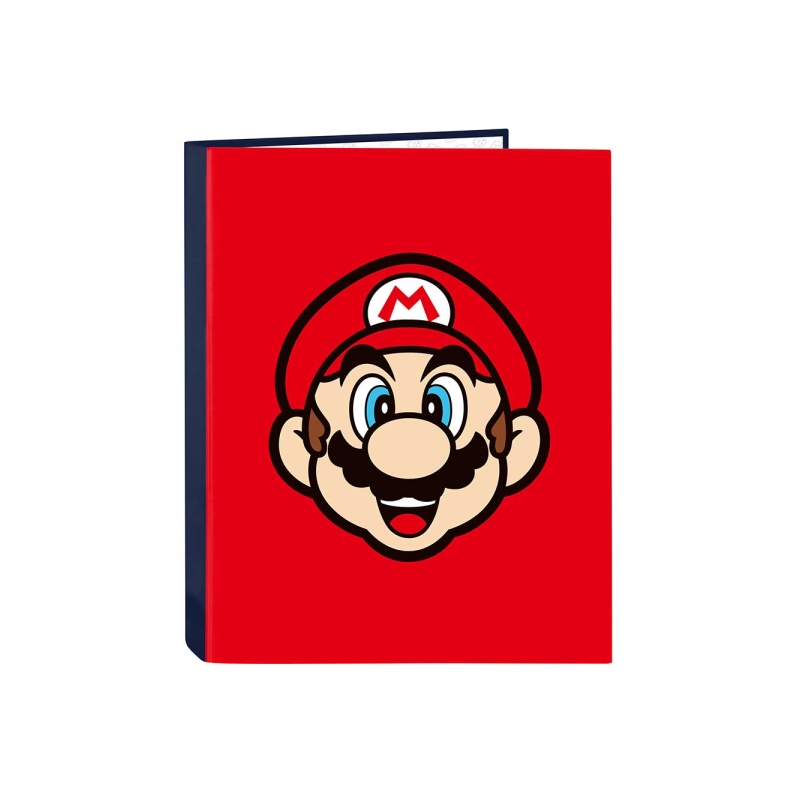 Classeur à anneaux Super Mario rouge 25 mm folio