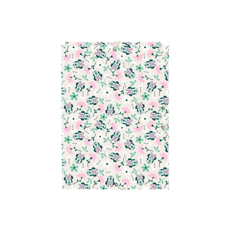 Chemise à rabats Minnie Mouse 3 rabats rose pastel Chemise à rabats Minnie Mouse 3 rabats rose pastel