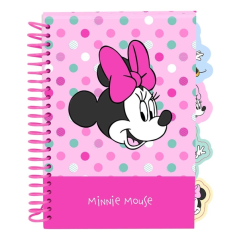 Bloc-notes Minnie rose A5