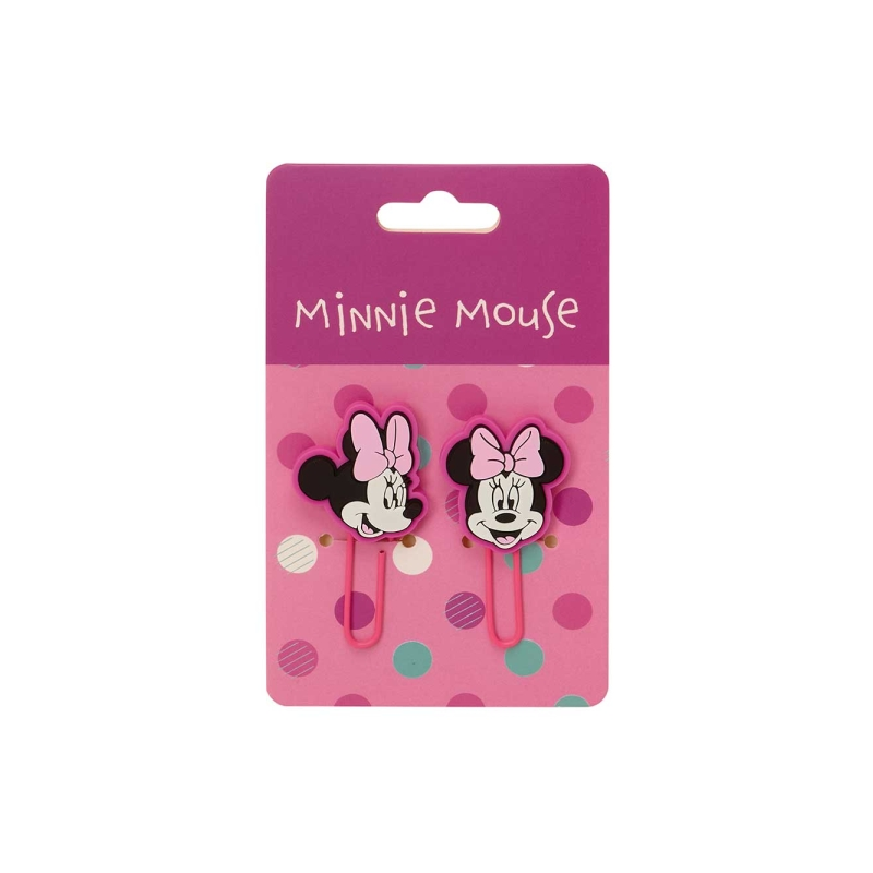 Pinces Minnie Mouse x2 Safta Rose