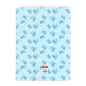 Pochette 3 rabats Stitch Ohana Safta bleu clair Pochette 3 rabats Stitch Ohana Safta bleu clair
