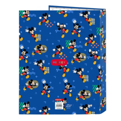 Classeur à anneaux Mickey Mouse bleu 25 mm folio