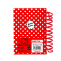 Bloc de notes Hello Kitty A7 80 feuilles rouge et blanc Bloc de notes Hello Kitty A7 80 feuilles rouge et blanc