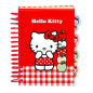 Bloc-notes Hello Kitty A6 spirale rouge et blanc Bloc-notes Hello Kitty A6 spirale rouge et blanc