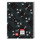 Cahier spirale Minecraft A4 80 pages quadrillé noir Cahier spirale Minecraft A4 80 pages quadrillé noir