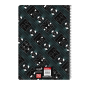 Cahier à spirale Minecraft A4 80 pages Noir Cahier à spirale Minecraft A4 80 pages Noir