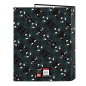 Classeur 4 anneaux Minecraft folio 25 mm noir Classeur 4 anneaux Minecraft folio 25 mm noir