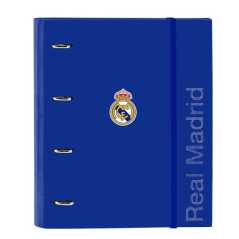 Classeur à anneaux Real Madrid bleu