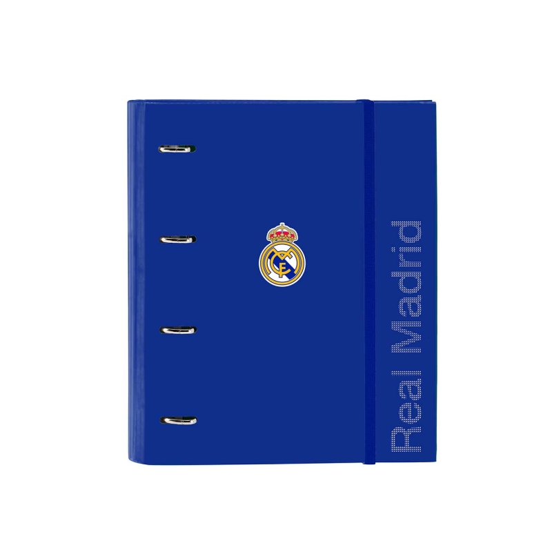 Classeur à anneaux Real Madrid bleu 35 mm rigide Classeur à anneaux Real Madrid bleu 35 mm rigide