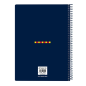 Cahier à spirale A4 80 pages FC Barcelone rouge et bleu Cahier à spirale A4 80 pages FC Barcelone rouge et bleu