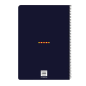 Cahier spirale A4 FC Barcelona 80 pages 4x4 mm rouge bleu Cahier spirale A4 FC Barcelona 80 pages 4x4 mm rouge bleu