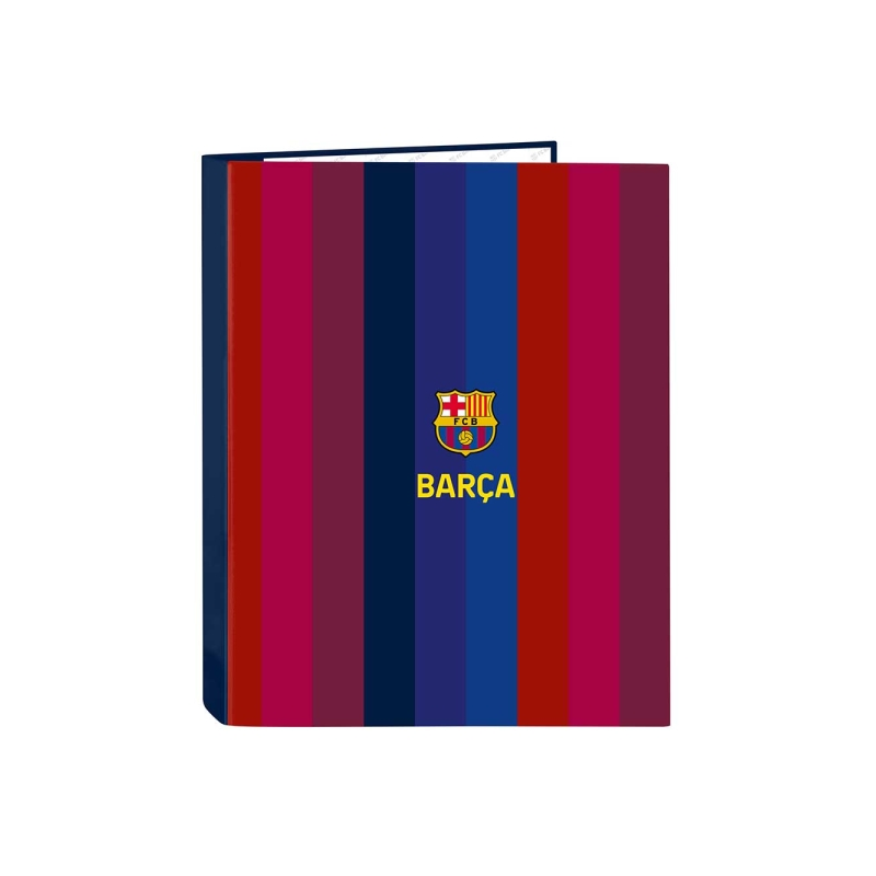 Classeur 4 anneaux F.C. Barcelona 25 mm rouge bleu