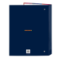 Classeur 4 anneaux F.C. Barcelona 25 mm rouge bleu