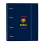 Classeur 4 anneaux FC Barcelona A4 bleu marine 35 mm Classeur 4 anneaux FC Barcelona A4 bleu marine 35 mm
