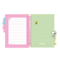 Bloc-notes Snoopy A5 spirale bleu clair, 80 feuilles