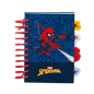 Bloc-notes Spider-Man A7 spirale bleu marine 80 feuilles Bloc-notes Spider-Man A7 spirale bleu marine 80 feuilles