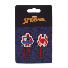 Clips Spider-Man multicolores x2