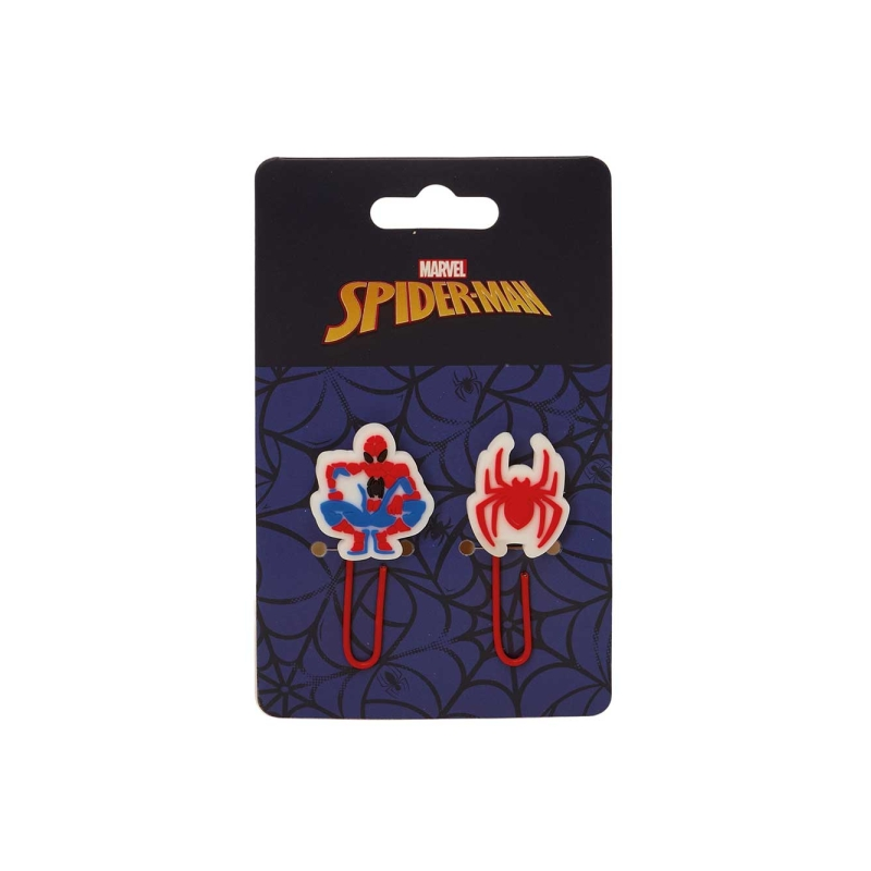 Clips Spider-Man x2 multicolores Safta Clips Spider-Man x2 multicolores Safta