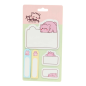 Notes adhésives multicolores Le Chat Rose Safta Notes adhésives multicolores Le Chat Rose Safta