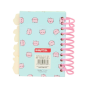 Carnet A7 Safta Le Chat Rose Menthe 80 feuilles Carnet A7 Safta Le Chat Rose Menthe 80 feuilles