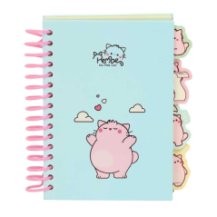 Carnet Safta bleu clair A6