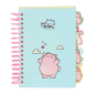 Carnet Safta Chat Rose A6 80 feuilles bleu clair Carnet Safta Chat Rose A6 80 feuilles bleu clair
