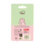 Lot de 2 pinces à linge roses 75 x 125 mm