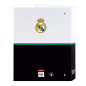 Classeur 4 anneaux Real Madrid noir et blanc format folio Classeur 4 anneaux Real Madrid noir et blanc format folio