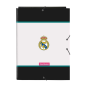 Chemise 3 volets Real Madrid noire et blanche folio