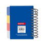 Bloc-notes Real Madrid A7 80 feuilles blanc