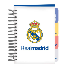 Bloc-notes A6 Real Madrid blanc