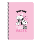 Cahier spirale A4 80 pages quadrillé rose Snoopy Safta Cahier spirale A4 80 pages quadrillé rose Snoopy Safta