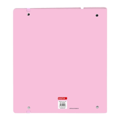 Classeur 4 anneaux A4 Snoopy rose 35 mm Safta