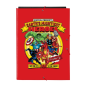 Pochette 3 rabats Avengers rigide rouge format folio