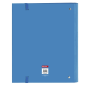 Classeur à anneaux bleu 35 mm avec intercalaires, 100 feuilles Classeur à anneaux bleu 35 mm avec intercalaires, 100 feuilles