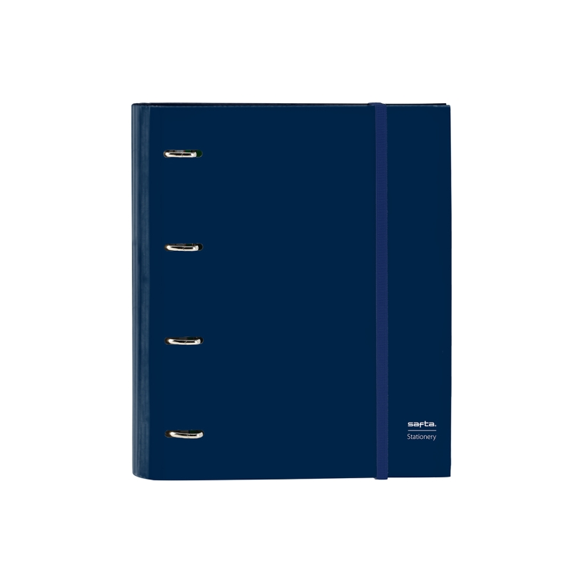 Classeur à anneaux 35 mm bleu marine couverture rigide Classeur à anneaux 35 mm bleu marine couverture rigide