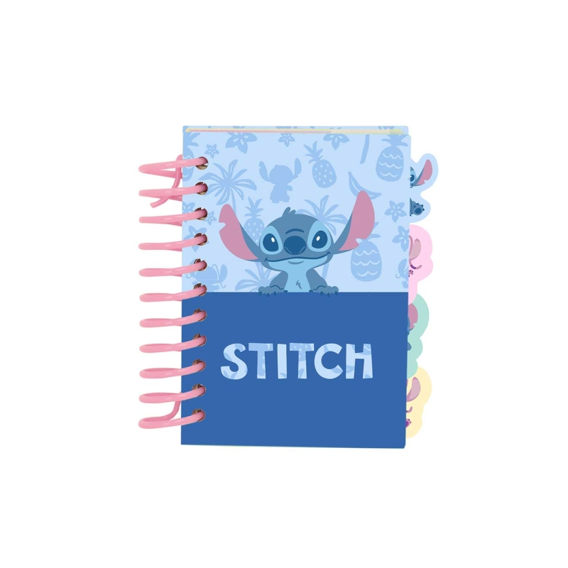 Bloc-notes Stitch A7 80 feuilles bleu pastel Bloc-notes Stitch A7 80 feuilles bleu pastel